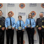 Volunteers at Allenton Fire & EMS Department on the rise – 1st Pinning Ceremony recognizes 3 new active members