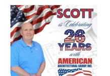 Scott Kintopf celebrates 26 years with American Architectural Group | By Christa Weindorf