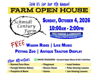 Schmidt Family Farm FREE Open House is October 4, 2026