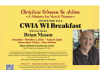 Christian Women In Action Breakfast is October 3, 2026 with guest speaker Brian Mason