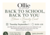 “Back to School, Back to You” Self-Care event Sept. 1 in Cedarburg, Wi | By Kerrieanne Lischka – Ollie Skincare