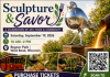 Sculpture & Savor: A celebration of art, food & community on Saturday, September 19, 2026