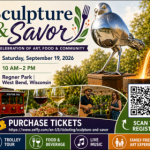 Sculpture & Savor: A celebration of art, food & community on Saturday, September 19, 2026