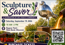 Sculpture & Savor: A celebration of art, food & community on Saturday, September 19, 2026