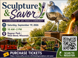 Sculpture & Savor: A celebration of art, food & community on Saturday, September 19, 2026