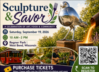 Sculpture & Savor: A celebration of art, food & community on Saturday, September 19, 2026
