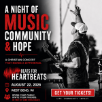 Beats for Heartbeats 2026 featuring Ben Fuller Saturday, August 22