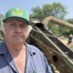 VIDEO | Farmers in Washington County harvesting corn – A look at a vintage corn sheller