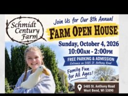 Schmidt Family Farm FREE Open House is October 4, 2026