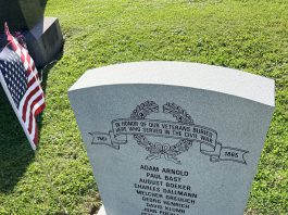 Civil War Monument dedication to honor 10 Veterans in Village of Germantown, WI