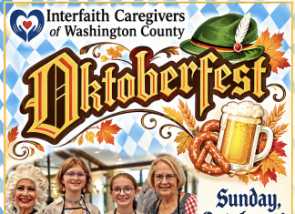 GEMUTLICHEIT! It’s Oktoberfest time Sunday, Oct. 18, 2026 hosted by Interfaith Caregivers of Washington County