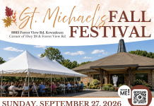 St. Michael’s Fall Festival is Sunday, September 27, 2026