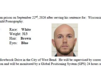 Registered sex offender placed less than 1 mile from elementary school in West Bend, Wi