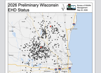 DNR is monitoring EHD outbreak in Washington County, WI