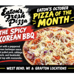 Eaton’s October Pizza of the Month – Spicy Korean BBQ