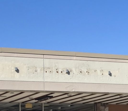 REAL ESTATE | Blast from the past as ghost sign revealed at West Bend Plaza