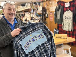 Gear up for the BIG GAME at West Bend Woolen Mills