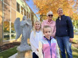 VIDEO | Holy Angels School dedicates guardian angel statue