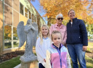 VIDEO | Holy Angels School dedicates guardian angel statue