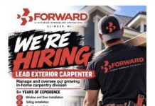 Jobs, jobs, jobs at Forward Remodeling in Slinger, Wi