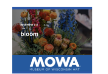 BLOOM is November 6-8 at Museum of Wisconsin Art in West Bend, Wi
