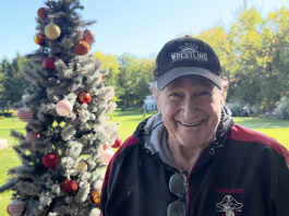 VIDEO | Decking the halls in shorts as Christmas tree spotted in warm October