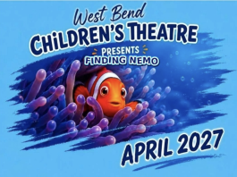West Bend Children’s Theatre presents Finding Nemo in April 2027