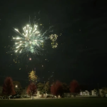 VIDEO | West Bend, Wi celebrates Brewers 10-1 win with 2 boys fireworks show