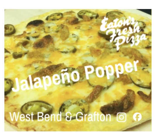 VIDEO | Jalapeño Popper is Eaton’s Pizza of the Month