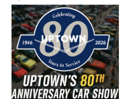 Uptown Motorcars celebrates 80th anniversary with HUGE car show June 27, 2026 in Slinger, WI