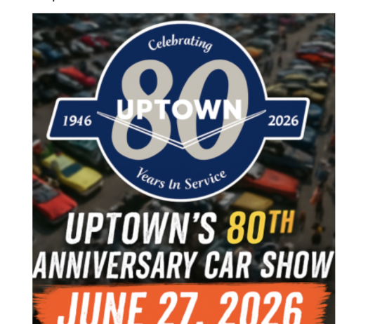 Uptown Motorcars celebrates 80th anniversary with HUGE car show June 27, 2026 in Slinger, WI